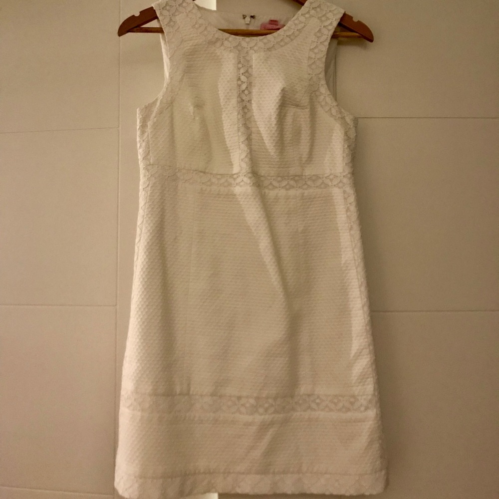 Lily Pulitzer White Dress Size 4